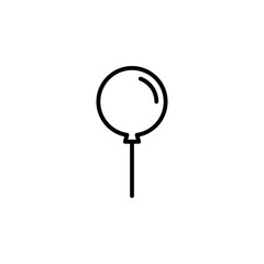 Balloon outline icon