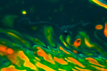 Abstract background of water in the form of waves and splashes