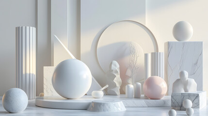 Eggs Everywhere: A Whimsical Illustration of Eggs in Various Settings, Reflecting Themes of Food, Easter, and Design