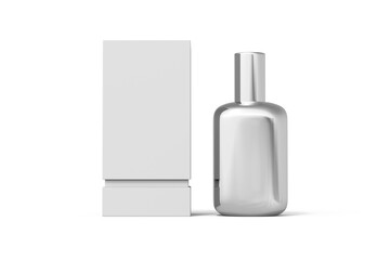 Perfume Packaging Mockup Front View For Brand Identity Presentation