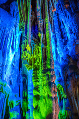 Reed Flute Cave in Guilin, Guangxi Province, People's Republic of China