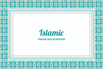 Frame Islamic Background