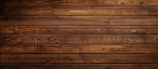 A closeup of a hardwood plank wall with tints and shades of amber and brown, showcasing the beautiful wood grain and varnish finish