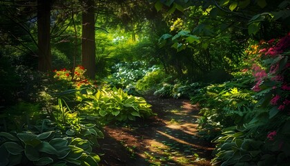 shade garden