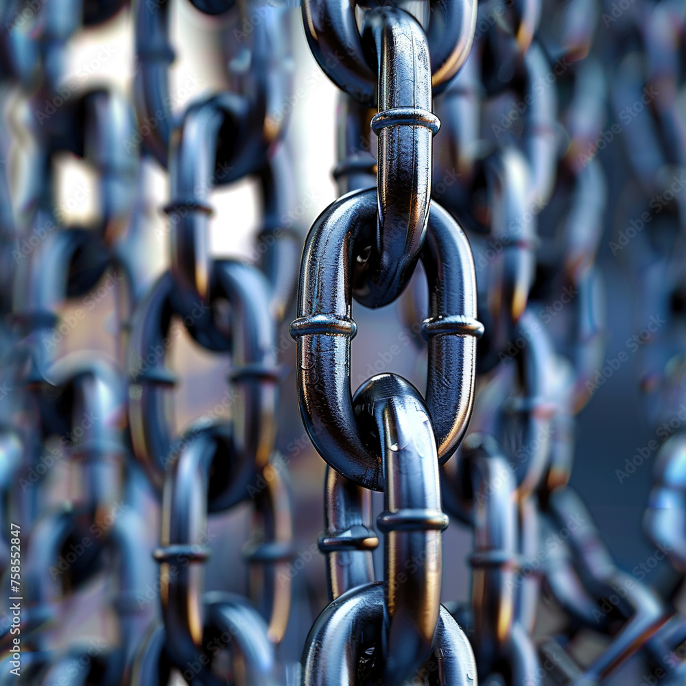Poster chain link seamless patterns