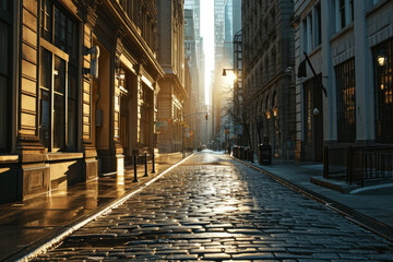 Obraz premium City skyline and highway