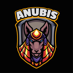 ANUBIS mascot logo