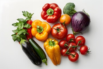 Vibrant Vegetables Display: A Feast of Freshness and Flavor