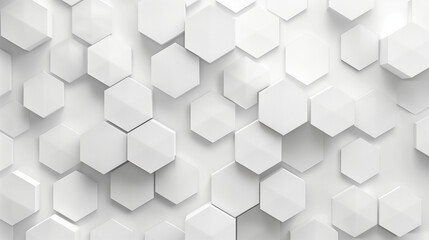 A white hexagonal pattern is displayed in a minimalist design with geometric precision. Backdrop, background.