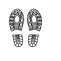 Shoeprint Doodle 