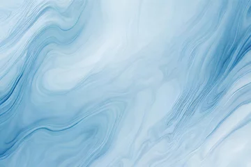 Keuken spatwand met foto Abstract gradient smooth Blurred Marble Blue background image © possawat