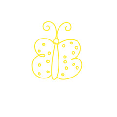 Cute Childish Doodle Drawing 