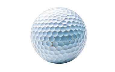 Golf Ball isolated on transparent Background