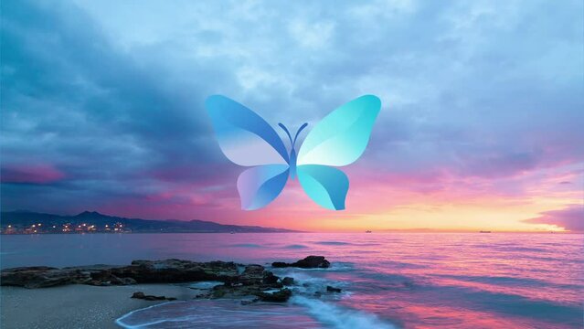 Butterfly Logo Animation