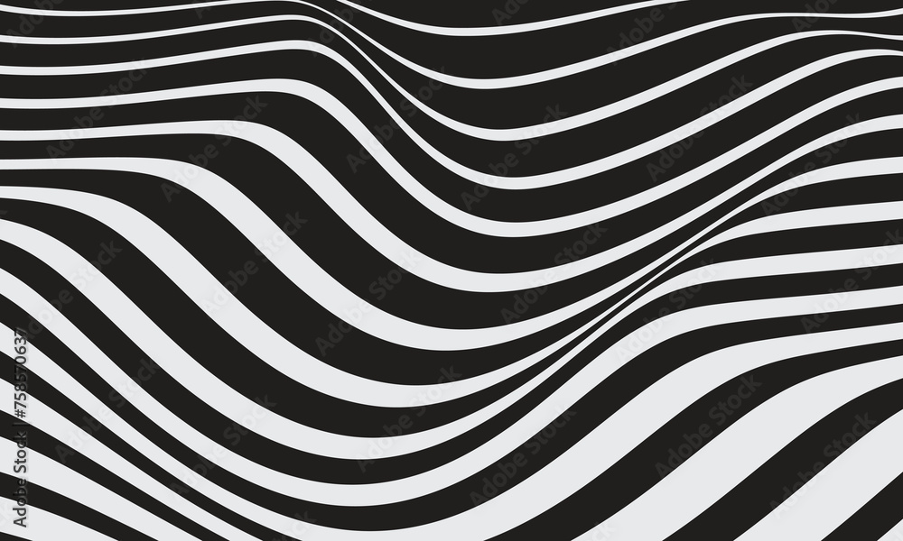 Poster abstract geometric pattern art vector illustration.