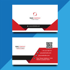 Modern business card template design
