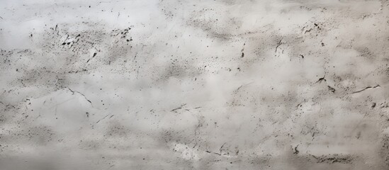 A closeup shot of a concrete wall with a gray texture resembling the clouds in a monochrome photography. The freezing soil creates a natural landscape against the sky
