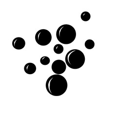 Water Bubble Silhouette 