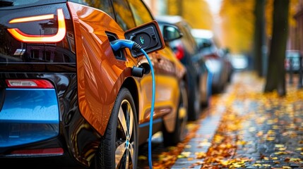 Researchers developing advanced battery technologies for electric vehicles - obrazy, fototapety, plakaty