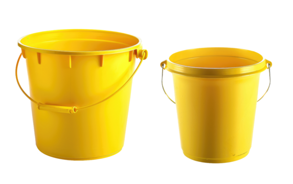Bucket of Sunshine isolated on transparent Background