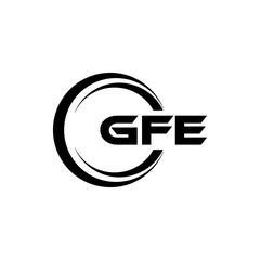 GFE Logo Design, Inspiration for a Unique Identity. Modern Elegance and Creative Design. Watermark Your Success with the Striking this Logo.