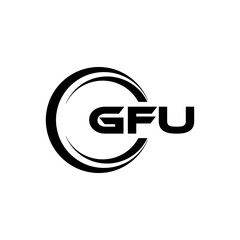 GFU Logo Design, Inspiration for a Unique Identity. Modern Elegance and Creative Design. Watermark Your Success with the Striking this Logo.