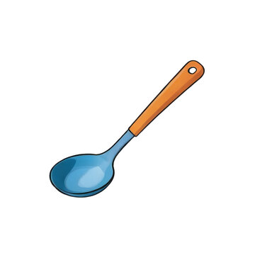 recommend clip art: Ladle Hand Drawn Cartoon Style Illustration