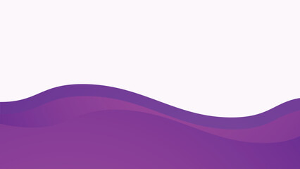 Purple wave element vector image for backdrop or presentation