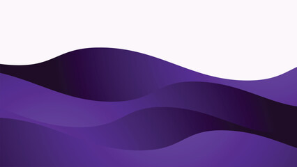 Purple wave element vector image for backdrop or presentation