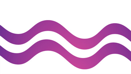 Purple wave element vector image for backdrop or presentation