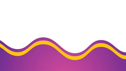 Purple wave element vector image for backdrop or presentation