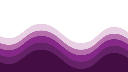 Purple wave element vector image for backdrop or presentation