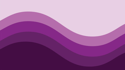 Purple wave element vector image for backdrop or presentation