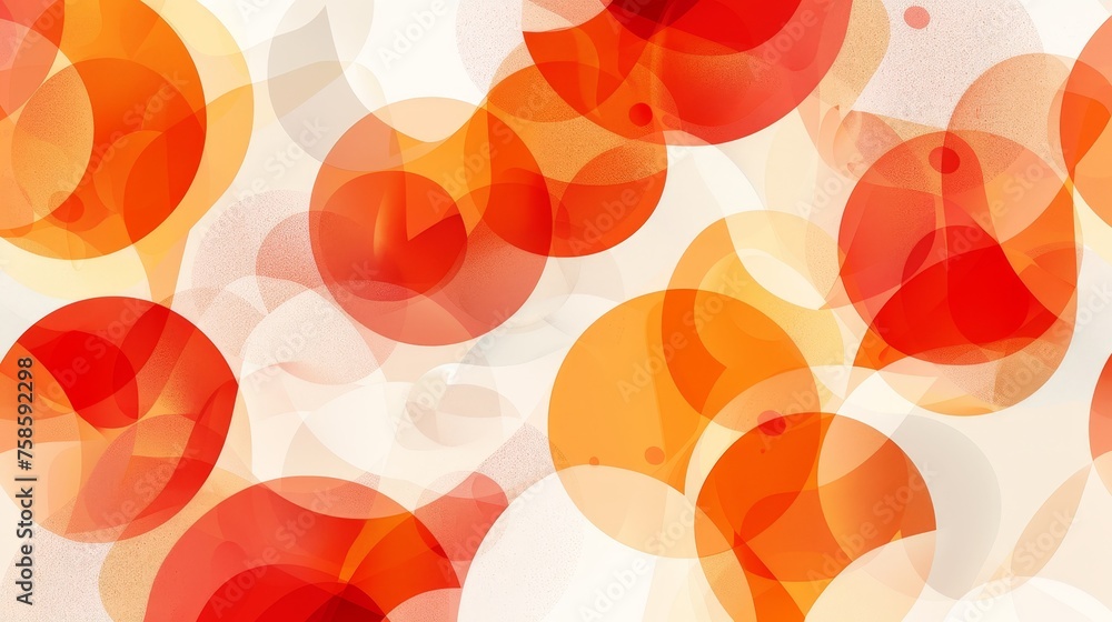 Poster organic shapes in abstract geometric design. natural fluid elements in modern trendy style. overlapp