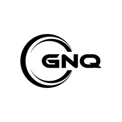 GNQ Logo Design, Inspiration for a Unique Identity. Modern Elegance and Creative Design. Watermark Your Success with the Striking this Logo.