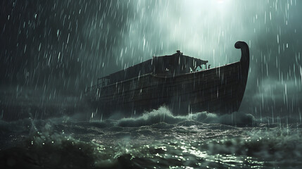 The Biblical Noah's Ark - obrazy, fototapety, plakaty