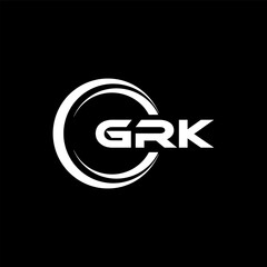 GRK Logo Design, Inspiration for a Unique Identity. Modern Elegance and Creative Design. Watermark Your Success with the Striking this Logo.