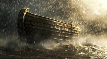 The Biblical Noah's Ark - obrazy, fototapety, plakaty