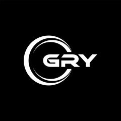 GRY Logo Design, Inspiration for a Unique Identity. Modern Elegance and Creative Design. Watermark Your Success with the Striking this Logo.