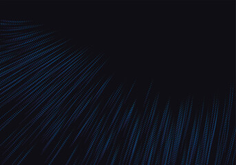 Lines composed of glowing backgrounds, Abstract data flow tunnel, Explosion radial background. Vector illustration - 758597003