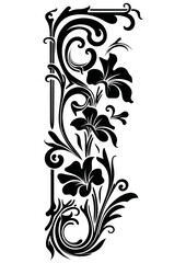 Art Nouveau Corners and Frames Graphic Accents, vector illustration, vintage elements	
