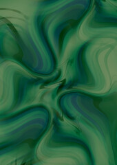 Abstract green smooth shapes and soft lights texture background, Green dynamic shapes pattern backgroundm for your design	