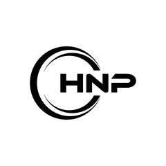 HNP Letter Logo Design, Inspiration for a Unique Identity. Modern Elegance and Creative Design. Watermark Your Success with the Striking this Logo.