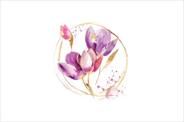 Watercolor brush floral, watercolor flower brush strokes, flower paint brush, flower paint design
