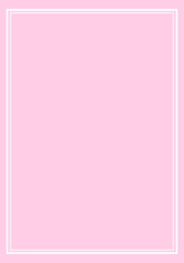 This is a pink background illustration with white lines.
