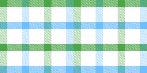 Gingham pattern background. Retro tablecloth texture. Abstract color full of Scott pattern. Pastel gingham seamless background for print on fabric. Vector art