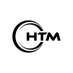 HTM Logo Design, Inspiration for a Unique Identity. Modern Elegance and Creative Design. Watermark Your Success with the Striking this Logo.