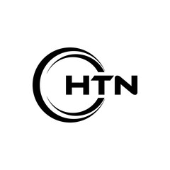 HTN Logo Design, Inspiration for a Unique Identity. Modern Elegance and Creative Design. Watermark Your Success with the Striking this Logo.