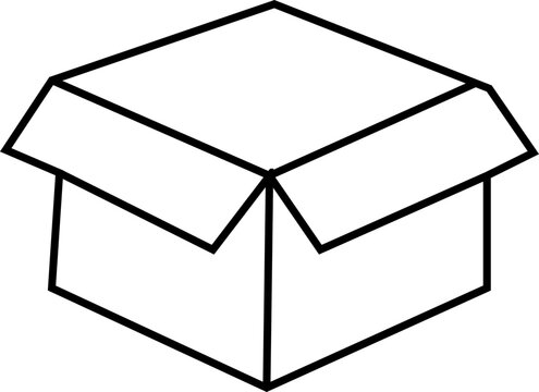 recommend clip art: Box flat line icon , Carton, wood boxes, product package, gift vector illustrations. Simple outline signs for delivery service. Pixel perfect 64x64. Editable Strokes
