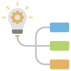 Workflow Flat Icon